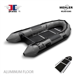 INMAR-380-PT-HYP-ST aluminum floor-patrol-Series-Inflatable-Boat-Mehler 12' feet