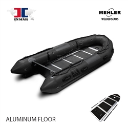 INMAR-430-MIL-HD-ST aluminum floor Military Series Inflatable Boat Welded Seams