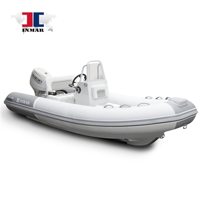 INMAR aluminum hull 430R-AL alum lite yacht tender packaged with a 60 suzuki hp