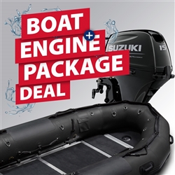INMAR 10' 8â€ DF15AS package deal boat outboard, military, patrol, search and rescue, Inflatable
