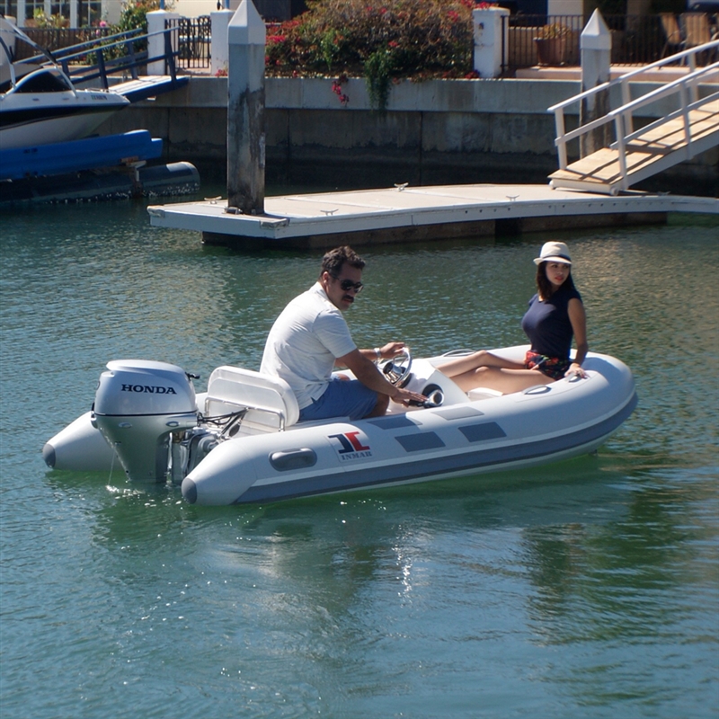 12'0" Yacht Series Rigid Hull Console Inflatable Boat w/ Suzuki 30 Hp 360R-YS 