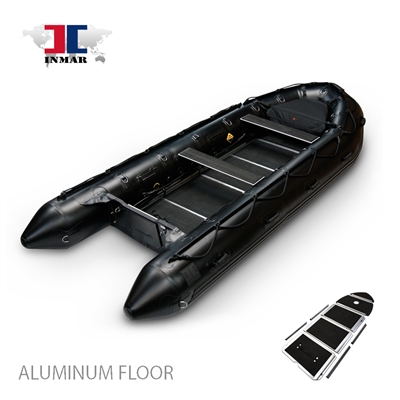 INMAR-530-MIL-aluminum, floor-Military-Series-Inflatable-Boat