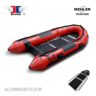 INMAR-380-SR-HYP ST aluminum floor-Patrol-Series-Inflatable-Boat-Mehler