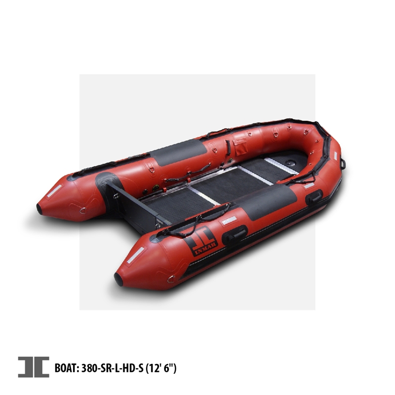 380-MIL-HD (12'6) INMAR Military Grade Inflatable Boat, Rescue equipment