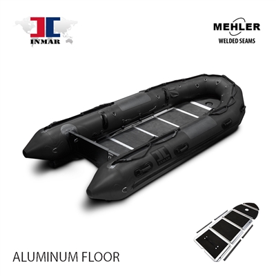 INMAR-430-MIL-HD-ST aluminum floor Military Series Inflatable Boat Welded Seams