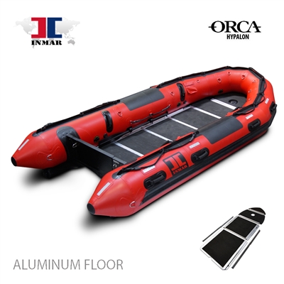 INMAR-430-SR-HYP-S aluminum floor-search-rescue-Series-Inflatable-Boat-hypalon