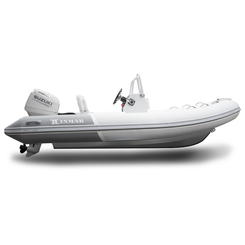 340R-AL Aluma-Lite® Euro-console Inflatable Boat w/ Suzuki 30 Hp 11'-7" 