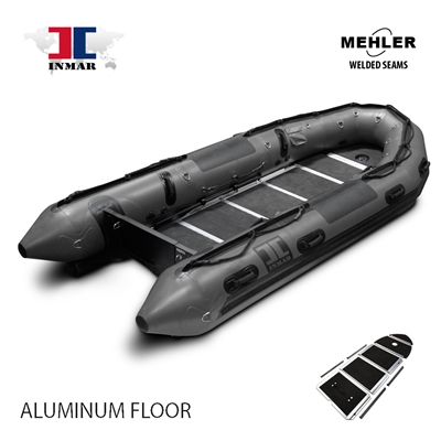 INMAR-470-PT-HD aluminum floor-Military-Patrol-Series-Inflatable-Boat-welded-seams