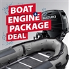 INMAR 470-PT-HD (15' 6") Patrol Series Inflatable Boat + DF30ATHL Motor