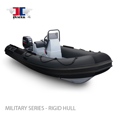 470R-MIL (15'6") Patrol Series (Rigid Hull) Inflatable Boat w/ Suzuki 60hp
