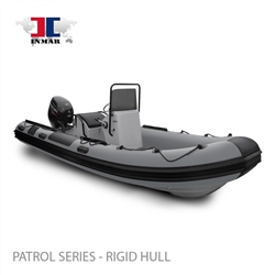520R-PT (17'6") Patrol Series (Rigid Hull) Inflatable Boat w/ Suzuki 70hp