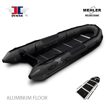 INMAR-530-MIL-HD aluminum floor-Military Patrol Series Inflatable Boat welded seams