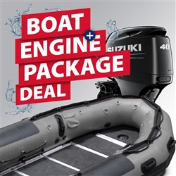 INMAR 17' 8" DF40ATL package deal boat outboard, military, patrol, search and rescue, Inflatable