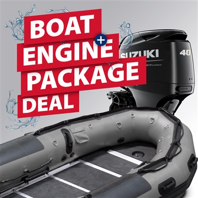 INMAR 17' 8" DF40ATL package deal boat outboard, military, patrol, search and rescue, Inflatable