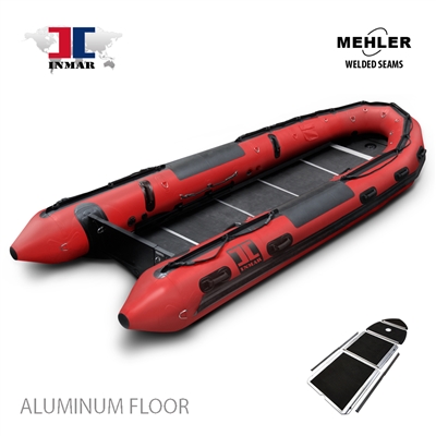 INMAR-530-SR-HD aluminum floor-Search & Rescue Series Inflatable Boat welded seams