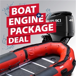INMAR 17' 8" DF40ATL package deal boat outboard, military, patrol, search and rescue, Inflatable