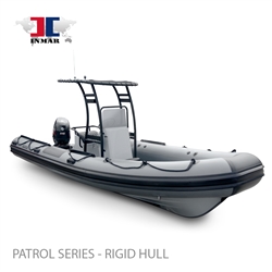 600R-PT (20'2") Patrol Series (Rigid Hull) Inflatable Boat w/ Suzuki 115hp