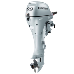 Honda 9.9 hp, BF10D3SH, 4 stroke, 15", Manual start, Tiller Handle