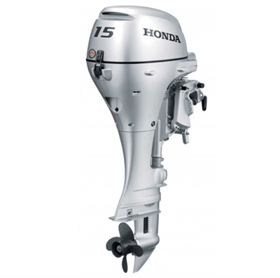 Honda 15 hp, BF15D3LRT, 4 stroke, 20", Electric start, Tiller Handle
