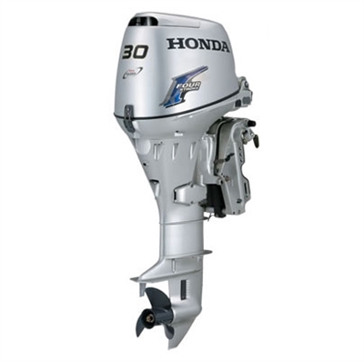 Honda 30 hp, BF30D3LRT, 4 stroke, 20", Electric start, Tiller Handle, Pop Included, Power Tilt & Trim