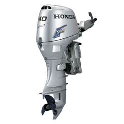 Honda 40hp, BF40D2LHA, 4-stroke, 20" - Electric Start  -Tiller Handle - Gas Assist