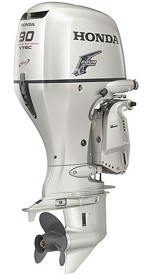 Honda 90 hp, BF90D2XRT, 4-stroke, 25