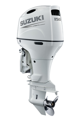 Suzuki 150hp DF150ATXZ, 4-stroke, 25" XLong Shaft - Electric Start - Remote Steering - Counter Rotation
