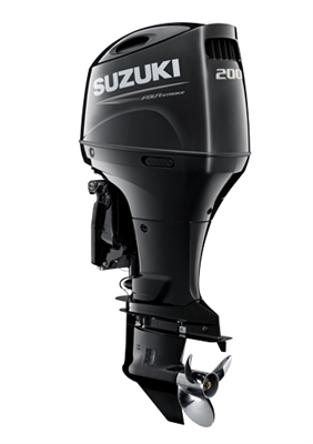 Suzuki 200hp DF200APL, 4-stroke, 20" Long Shaft - Electric Start - Remote Steering - Select Rotation - PTT