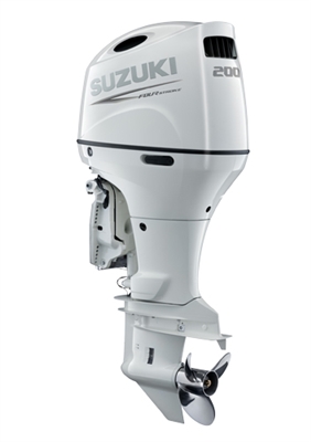 Suzuki 200hp DF200APLW, 4-stroke, 20" Long Shaft - Electric Start - Remote Steering - Select Rotation - PTT