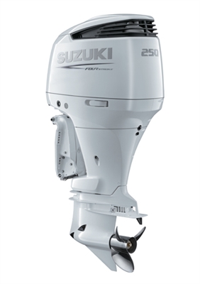 Suzuki 250hp DF250APXW, 4-stroke, 25" Extra Long Shaft - Electric Start - Remote Steering - Select Rotation - PTT