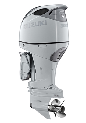 Suzuki 300hp DF300APXW, 4-stroke, 25" Extra Long Shaft - Electric Start - Remote Steering - Select Rotation - PTT