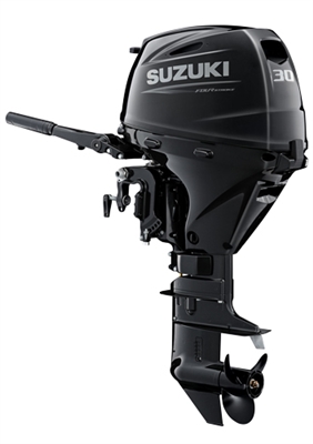 Suzuki 30hp DF30ATHL, 4-stroke, 20" Long Shaft - Electric Start - Tiller Handle