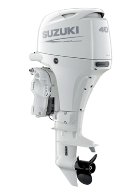 Suzuki 40hp DF40ATLW, 4-stroke, 20" Long Shaft - Electric Start - Remote Stering