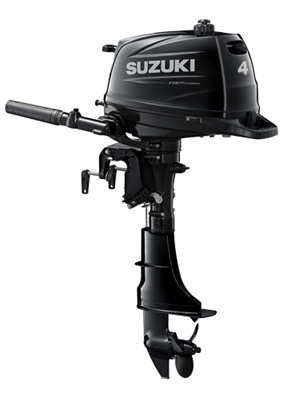 Suzuki DSF4S, 4-stroke 4hp, Tiller handle, Manual Start, 15" Short Shaft