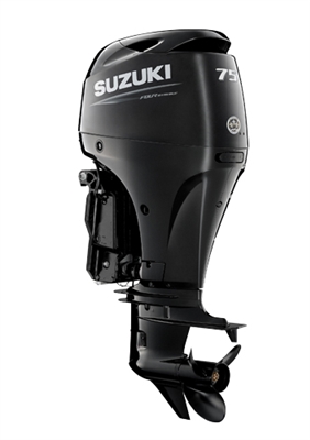 Suzuki 75hp DF75ATL5, 4-stroke, 20" Long Shaft - Electric Start - Remote Stering