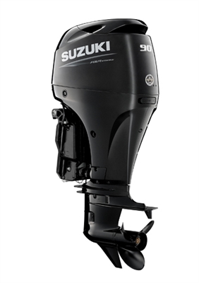 Suzuki 90hp DF90ATL, 4-stroke, 20" Long Shaft - Electric Start - Remote Stering