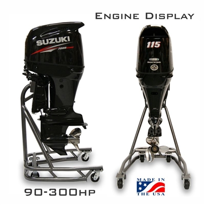 Outboard Engine Display Stand 90 to 300 HP Models