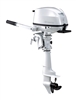 6 hp Tohatsu MFS6DWS Four-Stroke, 15" Shaft - Manual Start - Tiller Handle