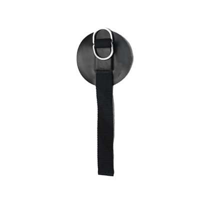 Black oar strap / "D" Ring -::PVC::